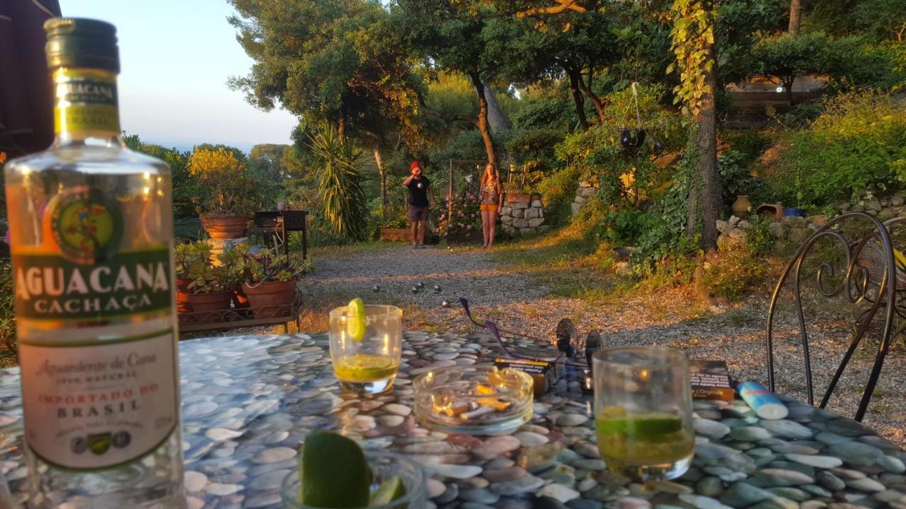 Magnifique Gite de la Garoupe au Cap d'Antibes à 300m des plages Extérieur photo